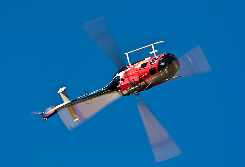 Red Bull-Helikopter BO-105