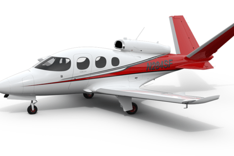 Der einstrahlige Vision Jet SF50