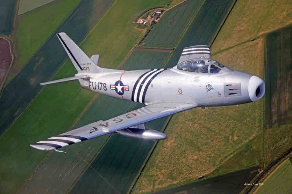 Nach 55 Jahren lässt sich die F-86A Sabre wieder in Bitburg blicken!