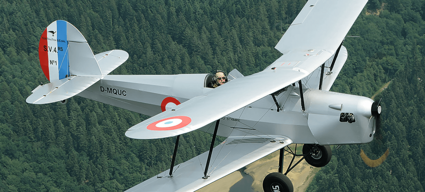 600-Kilo-Zulassung für Retro-UL Stampe SV4-RS