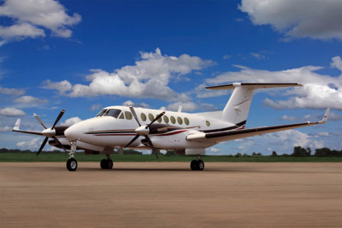 Beechcraft King Air Turboprops bekommen neue Fenster