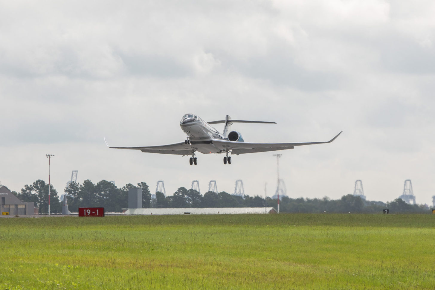 Der Erstflug der zweiten Gulfstream G800.