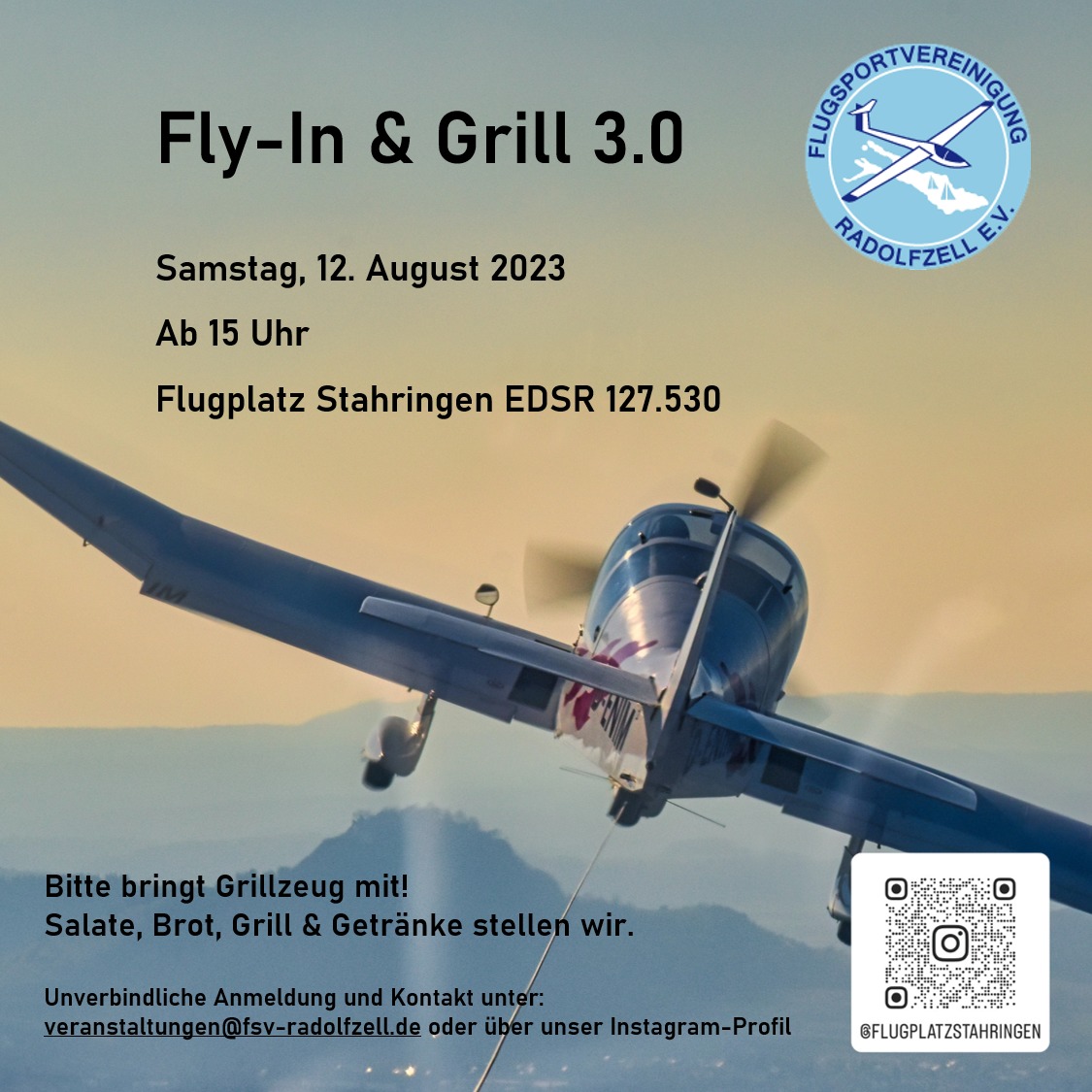 Fly-In & Grill 3.0 Des FSV Radolfzell