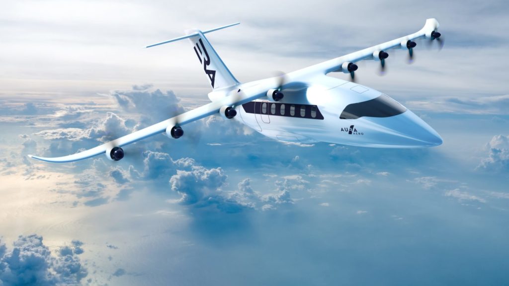Das Flugzeug namens Era von Aura Aero soll eine Reichweite von 900 nautischen Meilen schaffen. 