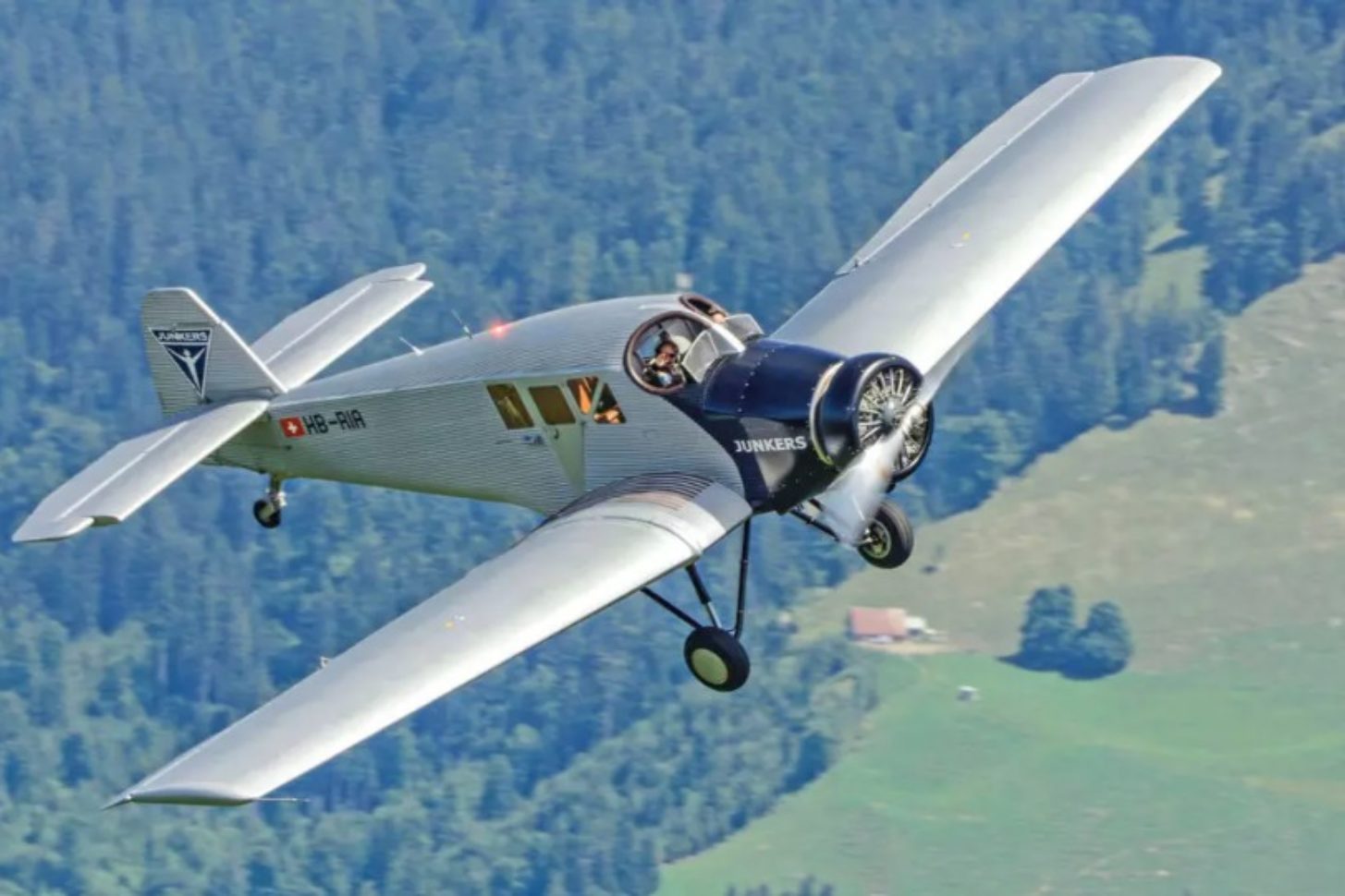 Rundflüge mit der Junkers F13 von St. Gallen-Altenrhein buchen