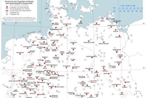 Wo tanken? Mogas-Karte Deutschland neu aufgelegt