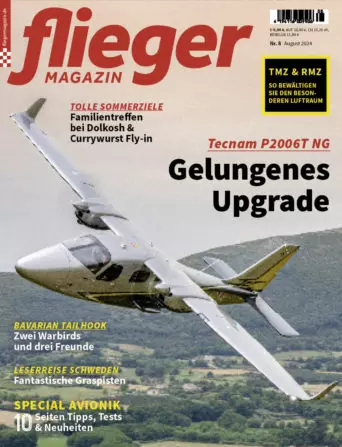 fliegermagazin 8/2024: Tecnam P2006T NG – gelungenes Upgrade
