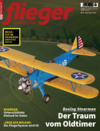 fliegermagazin 9/2024: Boeing Stearman – Der Traum vom Oldtimer