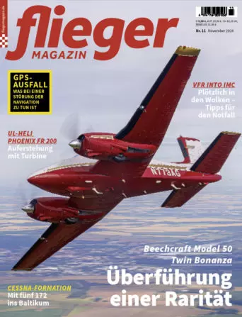 fliegermagazin 11/2024: Beechcraft Model 50 Twin Bonanza