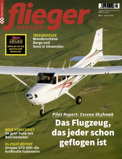 fliegermagazin 1/2025: Cessna Skyhawk im Pilot Report