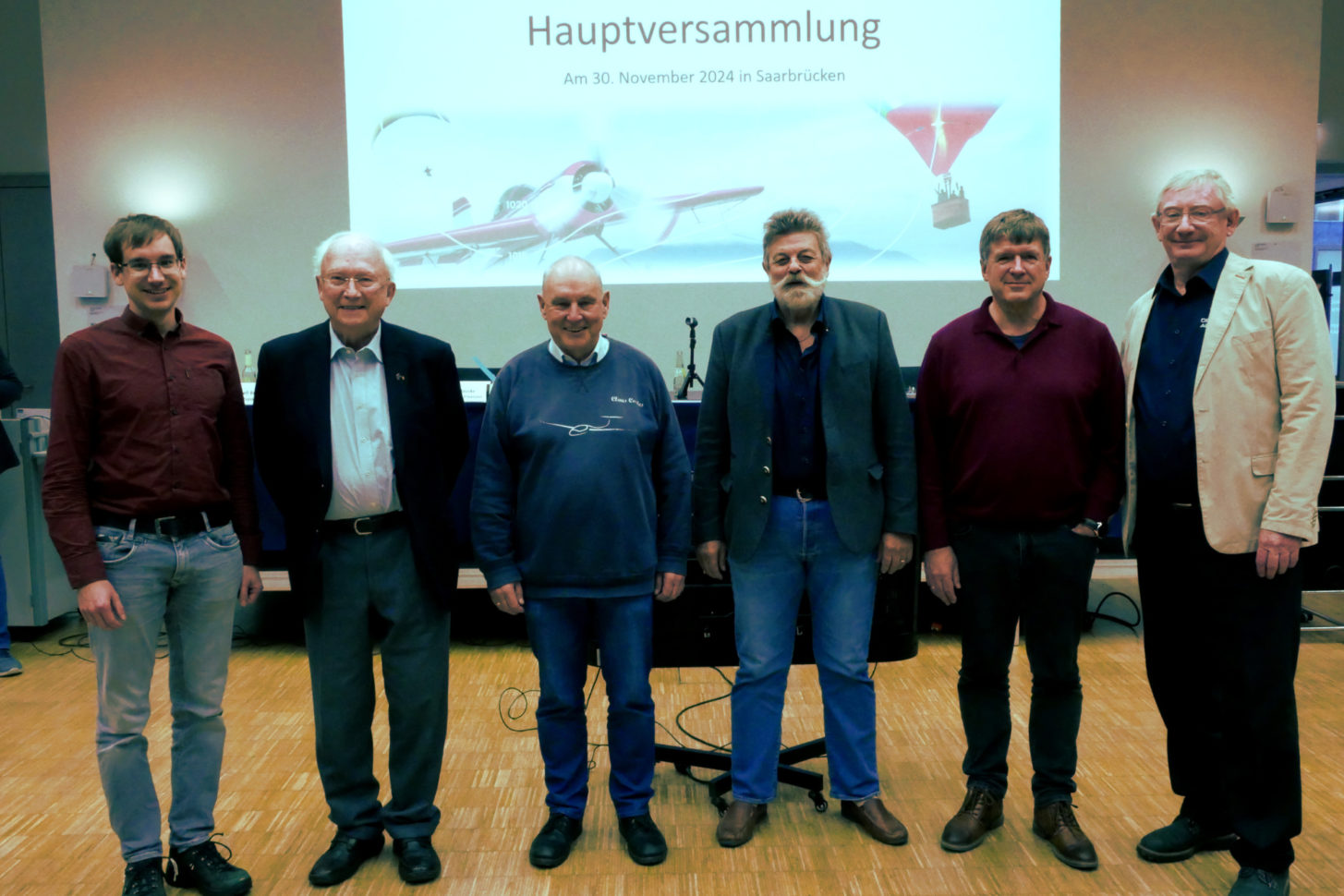 Der neue Vorstand des Deutschen Aero Clubs (DAeC).