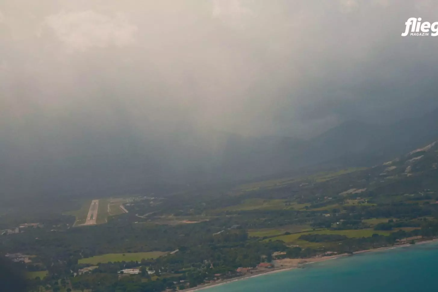 Calvi Anflug